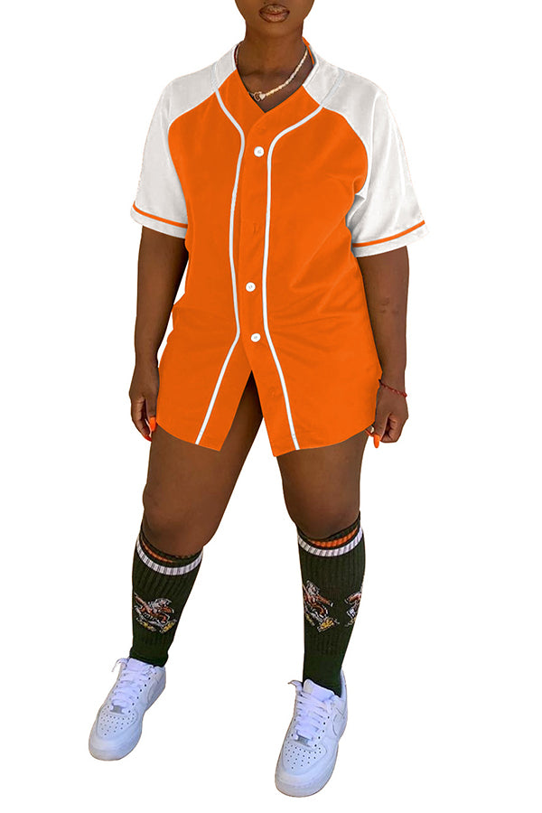 MB FASHION Sporty Raglan Baseball Jersey Dress with Piping 6503T | MB Fashion Wholesale MB FASHION Sporty Raglan Baseball Jersey Dress with Piping 6503T | MB Fashion Wholesale