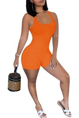 MB Fashion ORANGE Jumpsuits 240R