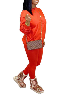 MB Fashion ORANGE 2 PCs Set 8080