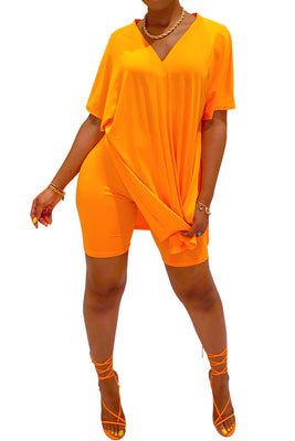 MB Fashion ORANGE 2 PCs Set 7972