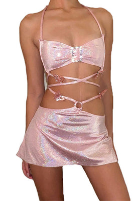 MB Fashion PINK Dress 981T (Butterfly Clips Not Included)