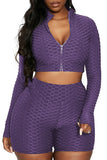 MB Fashion PURPLE 2 PCs Set 6139R