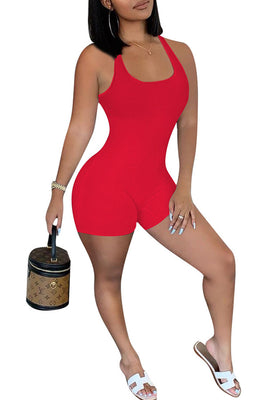 MB Fashion RED Jumpsuits 240R