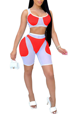 MB Fashion RED 2 PCs Set 6053R