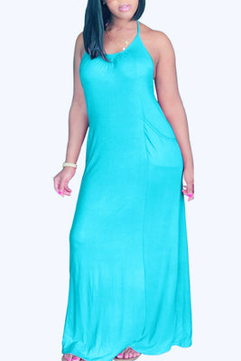 MB fashion SKY BLUE DRESS 5853 MB