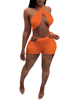 MB Fashion ORANGE 2 PCs Set 8077R