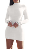 MB Fashion WHITE Lucky Label Dress 9445-2