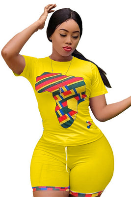 MB Fashion YELLOW 2 PCs Set 8227