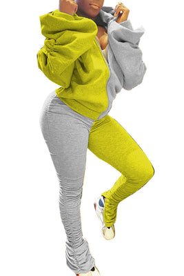 MB Fashion YELLOW /GRAY 2 PCs Set 5369