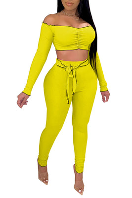 MB Fashion YELLOW 2 PCs Set 8104