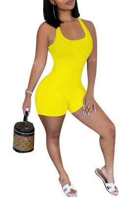 MB Fashion YELLOW Jumpsuits 240R