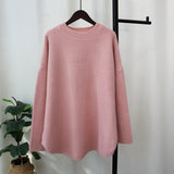 MALYBGG Knit Sweater Top for Women 1056LY