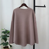 MALYBGG Knit Sweater Top for Women 1056LY
