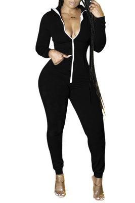 MB Fashion BLACK Jumpsuit 1014