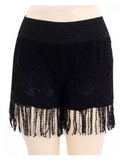 Summer Lace Crochet Shorts 6 Pcs / Pack