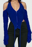 MB Fashion BLUE Top 9276R