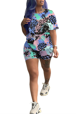 MB Fashion Multi 3 BLUE YELLOW 2 PCs Set 8966