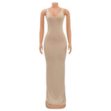 MALYBGG Sleeveless Elegant Gown for a Glamorous Social Gathering 6792LY