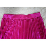 MALYBGG High-Waisted Pleated Slit Maxi Skirt 10690LY