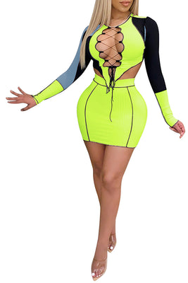MB Fashion GREEN 2 PCs Set 3757R