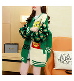 MALYBGG Embrace Fashion with a Cozy and Design-Forward Knit Sweater Coat in a Relaxed Fit 8010LY