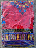 MB Fashion Red Dashiki Africa Print Sets p3021