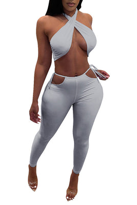 MB Fashion GRAY 2 PCs Set 8076R