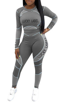 MB Fashion GRAY 2 PCs Set 6226R