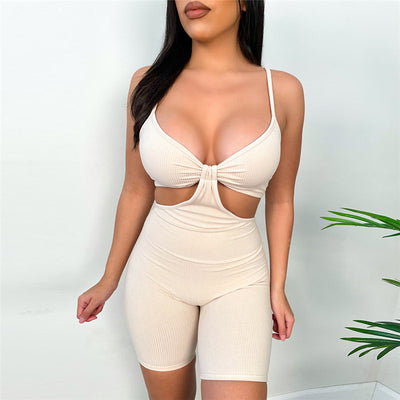 MB Fashion KHAKI Jumpsuits 0904R