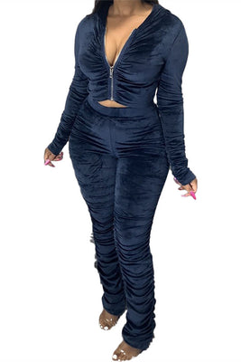 MB Fashion NAVY 2 PCs Set 1539R