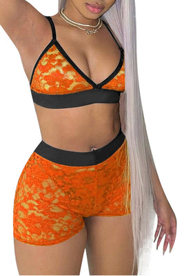 MB Fashion ORANGE 2 PCs Set 5249R