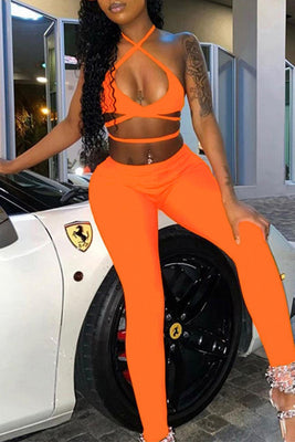 MB Fashion ORANGE 2 PCs Set 1483R