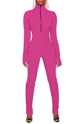 MB Fashion PINK Jumpsuit 8931R