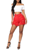 MB Fashion RED Shorts 2841 SIZE run small
