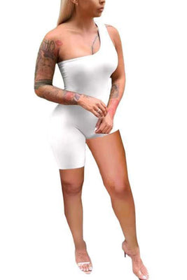 MB Fashion WHITE Jumpsuits 5029R